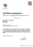 Certifikát Baumit