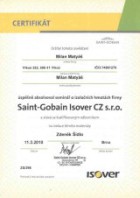 Certifikát Isover