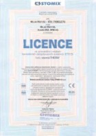 Certifikát Stomix