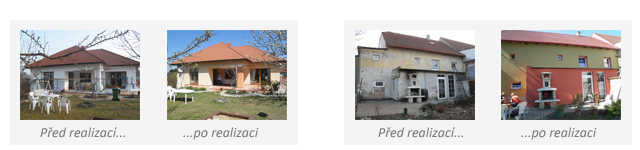 Postup realizace zateplení